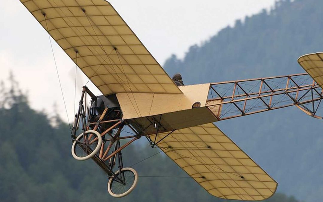 Flying an Original 1909 Bleriot XI