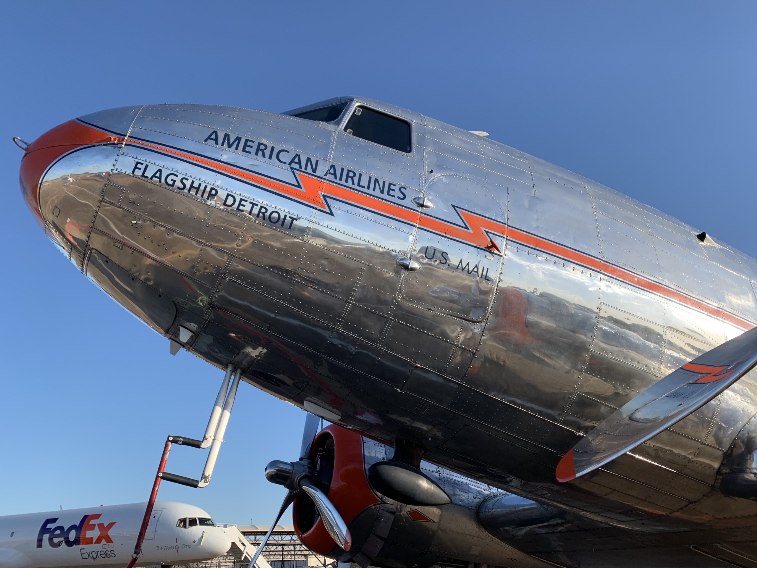 Flagship Detroit in the colors of American Airlines. This aircraft was constructed in 1937